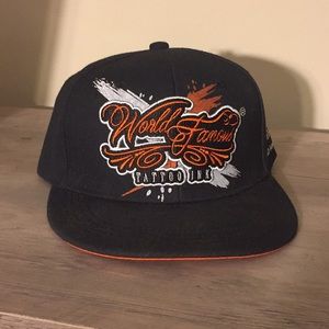 World Famous Tattoo Ink SnapBack hat
